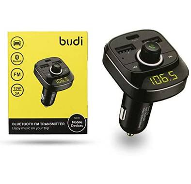Budi Bluetooth FM Transmitter for Car Black price in Bahrain, Buy Budi Bluetooth  FM Transmitter for Car Black in Bahrain.