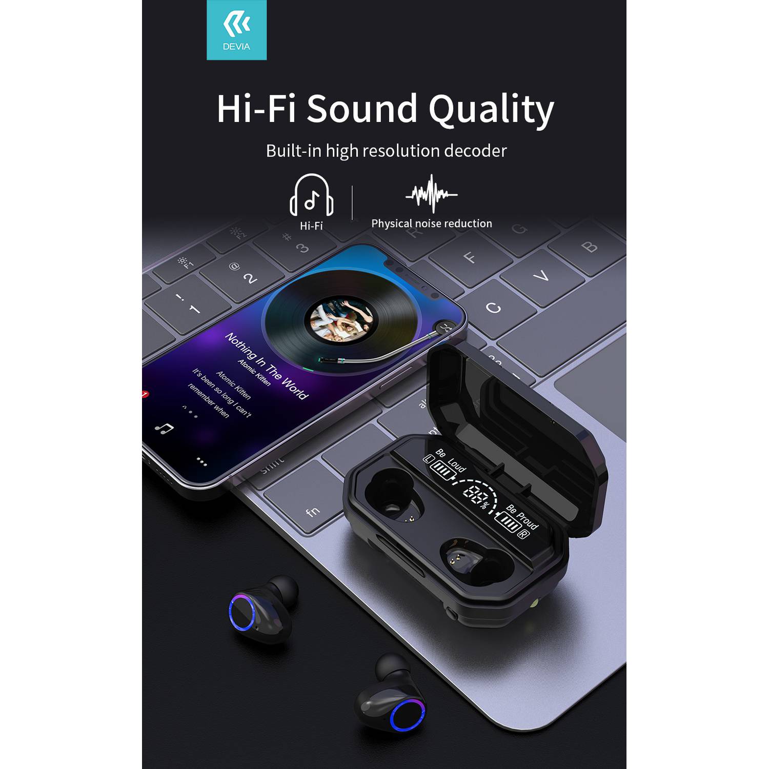Devia kintone deals series tws earphone