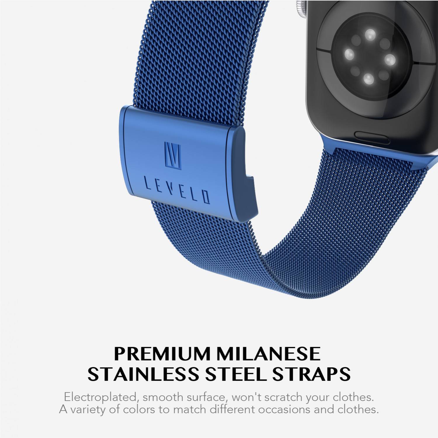 Blue milanese sales loop apple watch