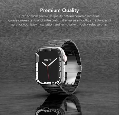 38mm 40mm 41mm Apple Watch Replacement Band Black Premium Quality