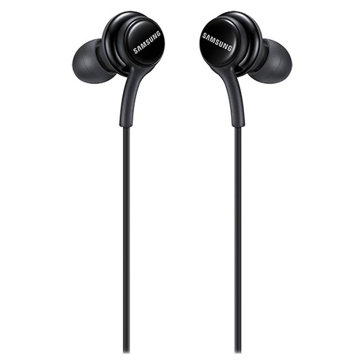 Samsung 3.5mm Jack Earphones, 3 Button Media Control, 20~20kHz  Frequency Response, Comfortable Secure Fit, Comfortable Secure Fit, Plastic Material - Black