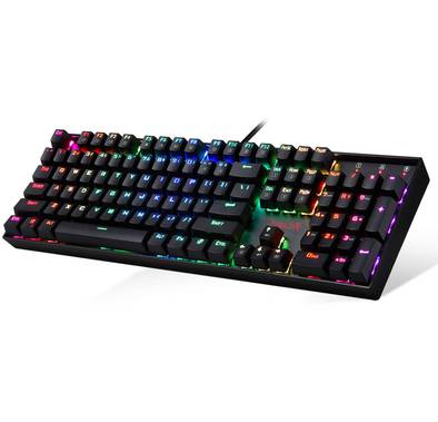 Redragon K551RGB Mechanical Gaming Keyboard with RGB Backlit | Full Numeric Keypad Wired Mechanical Keyboard
