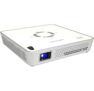 Aiptek MobileCinema i120 Smart Pocket Portable Projector - White