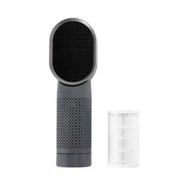 Pout Nose 1 Mini Air Purifier | Portable Air Cleaner - Cool Gray