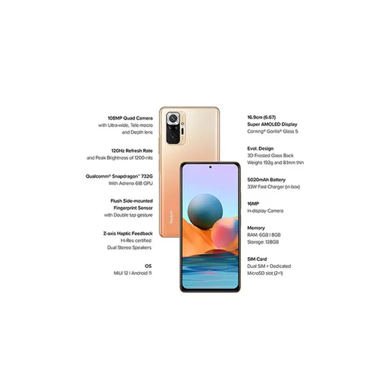 Xiaomi Redmi Note 10 - Full phone specifications