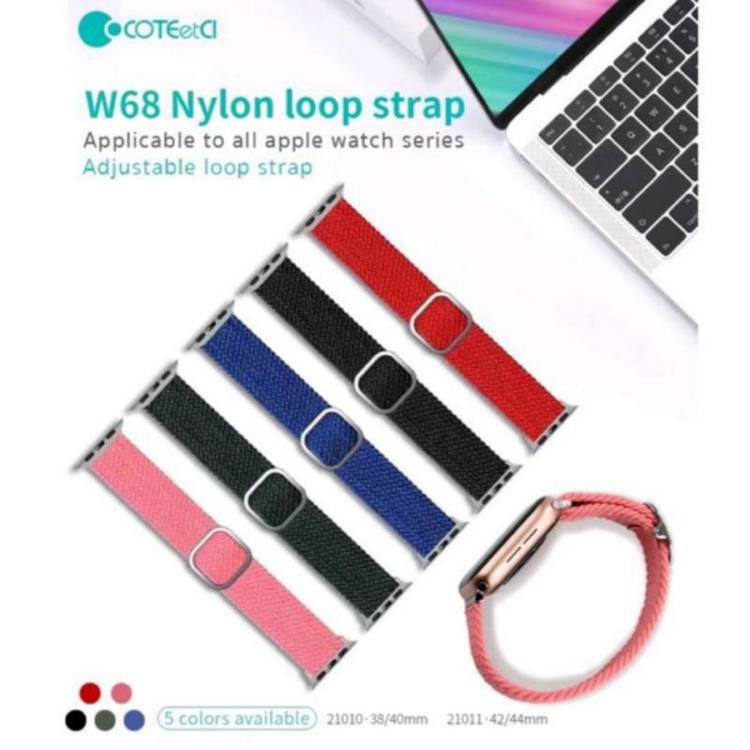 Premium Nylon Band Compatible with Apple Watch 42 44mm Unique Design CS 21011