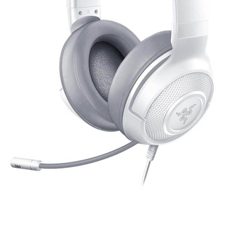 Razer Kraken X Multi Platform Wired Gaming Headset For PC Xbox PS4 noise isolating full size 7. KRAKENX MERCURY WH
