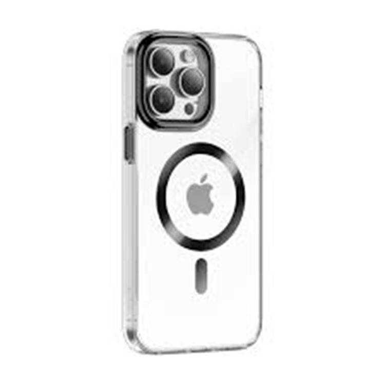 Green  Lion Metallic Frame TPU Transparent Case for iPhone 13 Pro, Sturdy Metal Frame, Shock-Absorbing Tech, Anti-Scratch & Case-Friendly, Easy Access - Gold