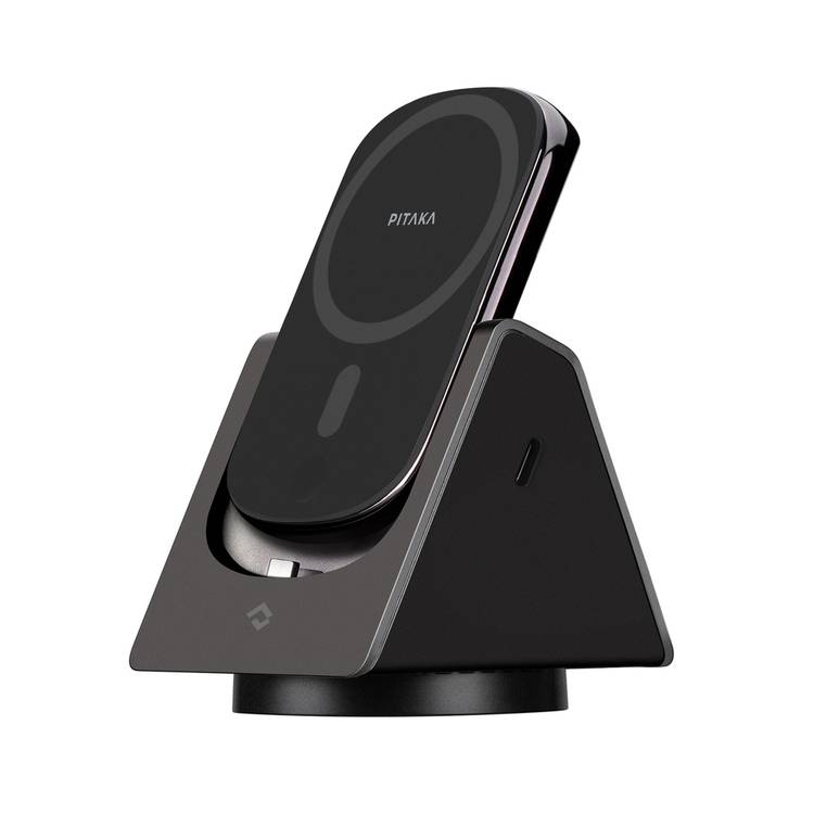 PITAKA Wireless Charger Stand | Qi Fast Charging | Upgraded 4 in 1