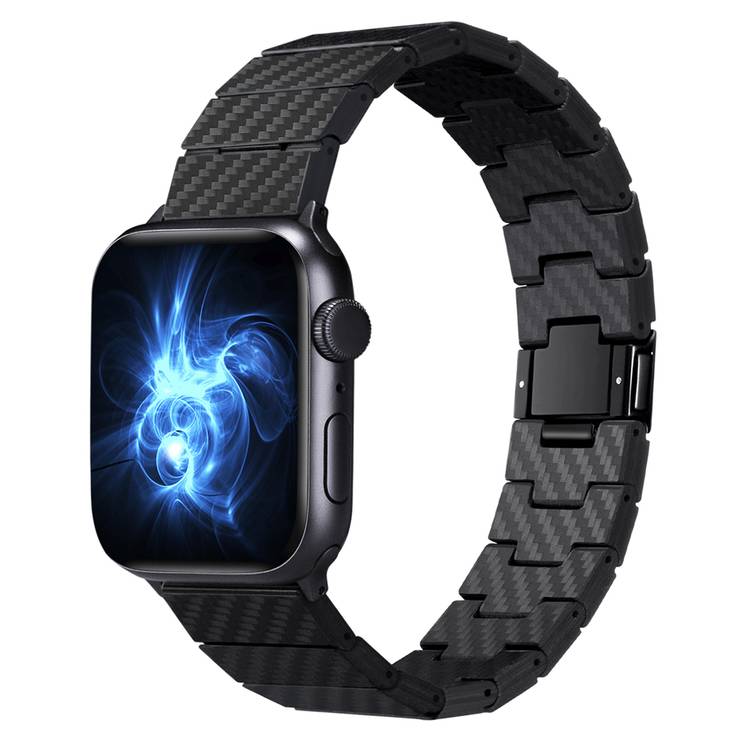 100% Recycled Carbon Fiber Watch Band for Apple Watch 42/44/45mm