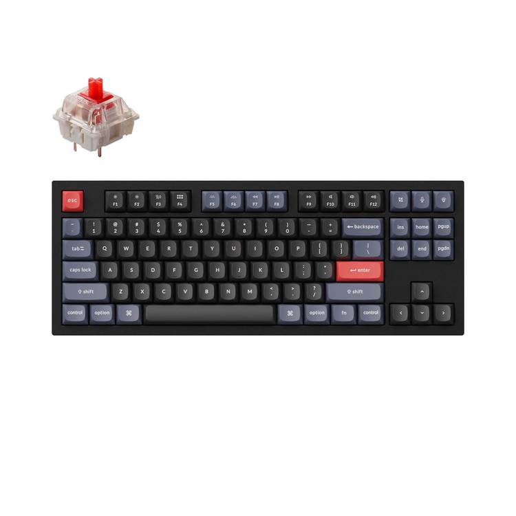 Keychron Q3 QMK Custom Hot - Carbon Black