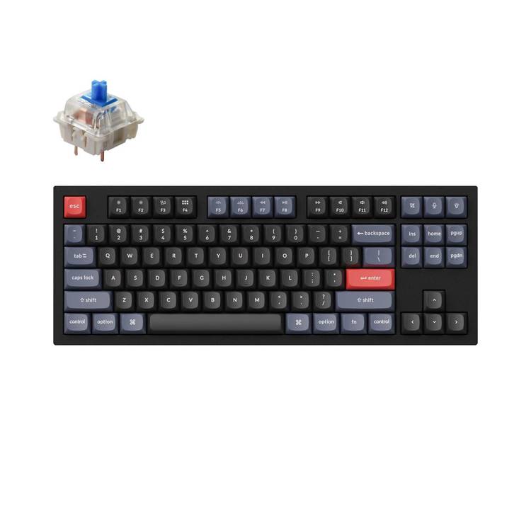 Keychron Q3 QMK Custom Hot - Carbon Black