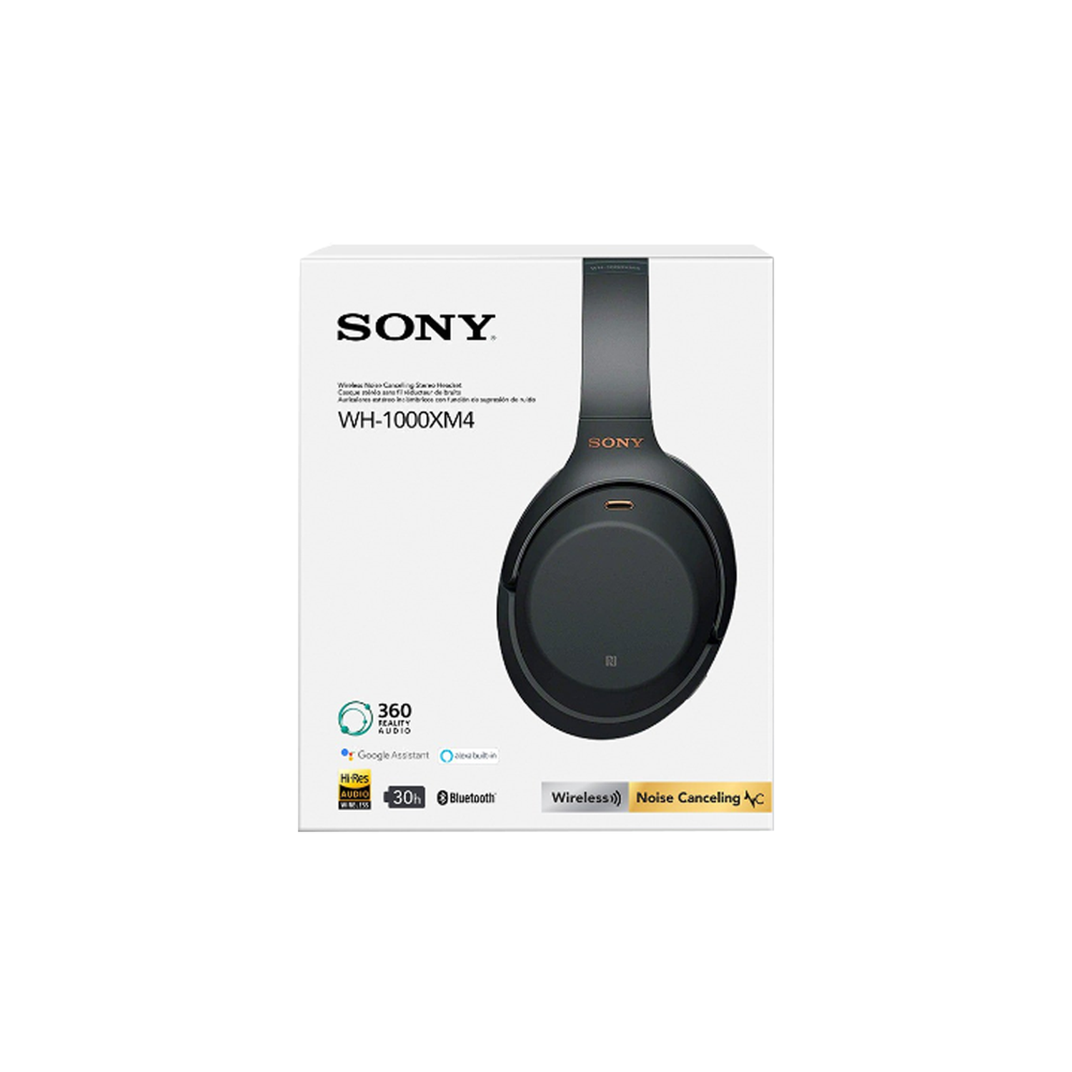 Sony WH-1000XM5-BK Noise Cancelling Bluetooth Headpho...