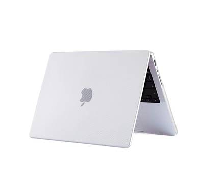 Green Carbon Fiber Grain Ultra-Slim HardShell Case    - Clear