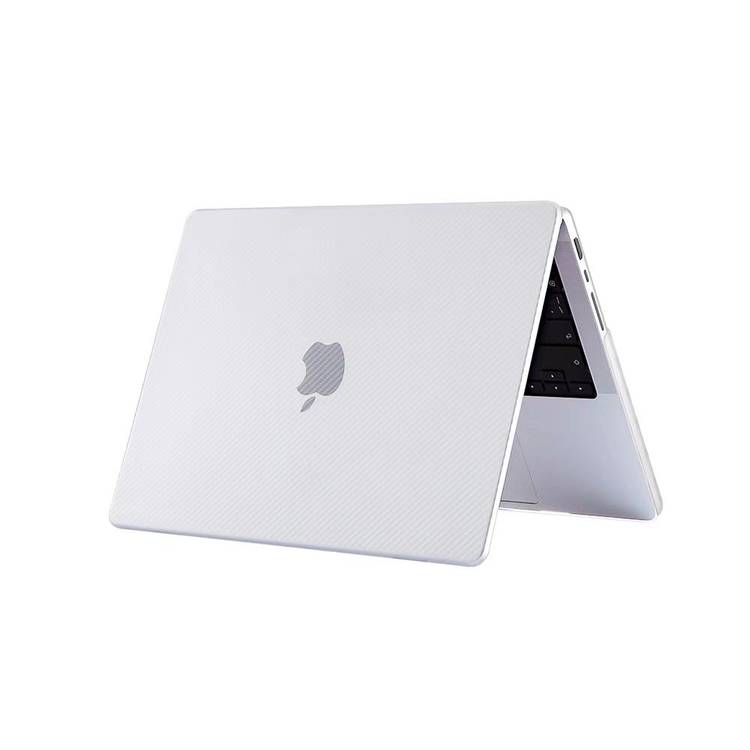 Green Lion Carbon Fiber Grain Ultra-Slim Hard Shell Case for MacBook Air 13" with Anti-Scratch, 360° Full Protection, Lightweight & Thin - Clear