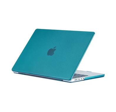 Green Carbon Fiber Grain Ultra-Slim HardShell Case    - Cyan