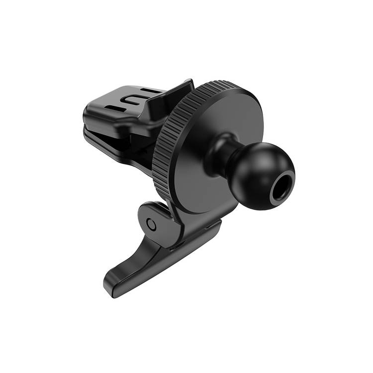 Powerology Fast Wireless 3 in 1 Car Charger Mount, 15W - Black