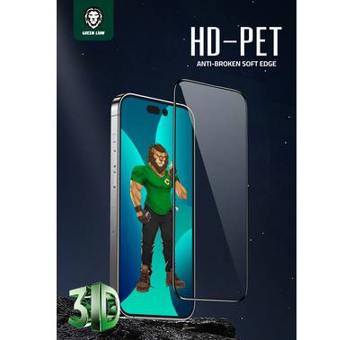 Green Lion 3D PET HD Glass Screen Protector