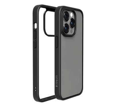 Levelo Solo Clear Back Case iPhone 14 Pro Compatibility -...