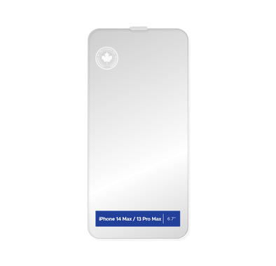  Levelo Anti-Static Clear Twice Tempered Screen Protector for iPhone 14 Plus / 13 Pro Max - Clear