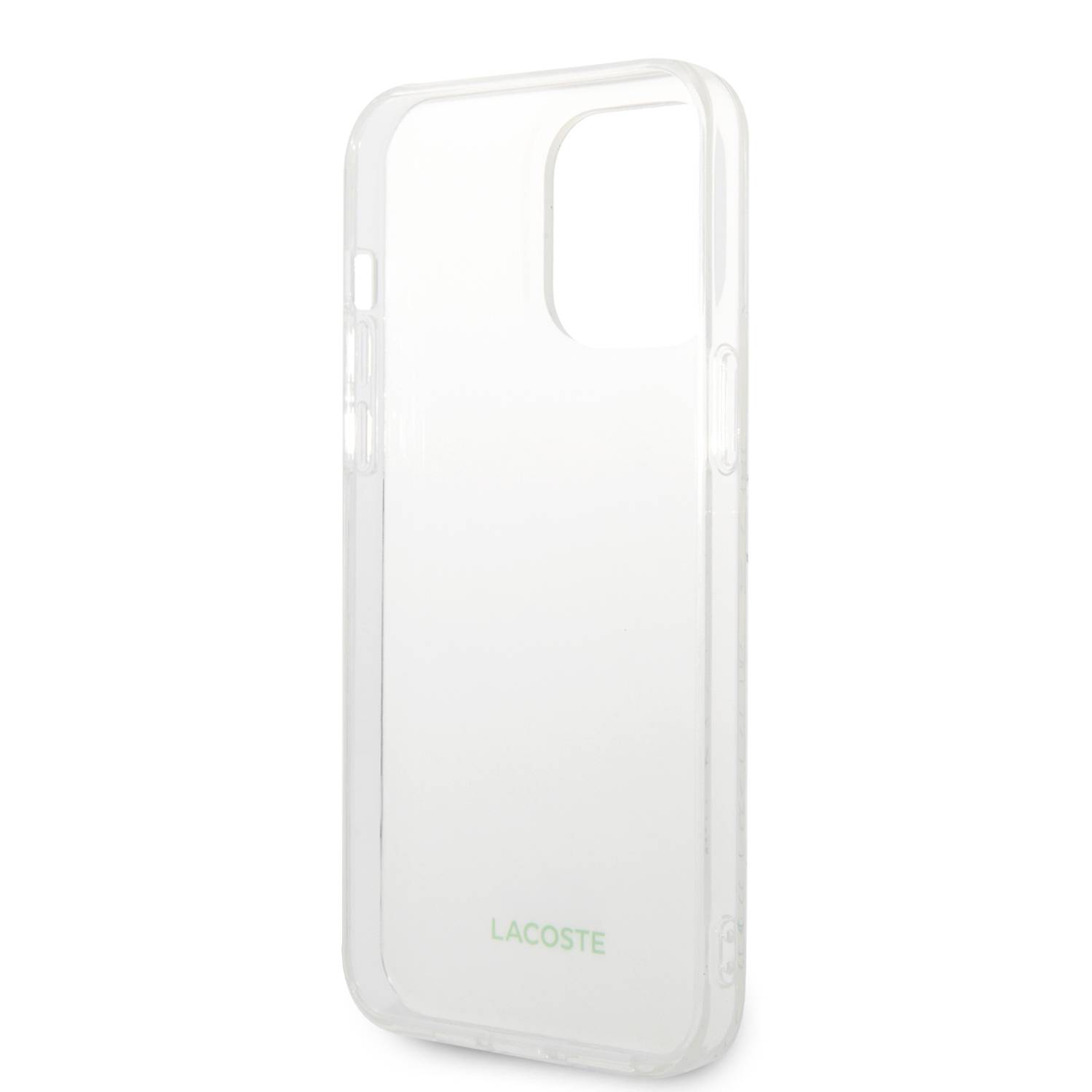 Lacoste iPhone 14 Pro Max Case Silver