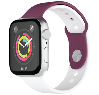 Porodo Lifestyle World Cup Series Silicone Strap - Maroon/White