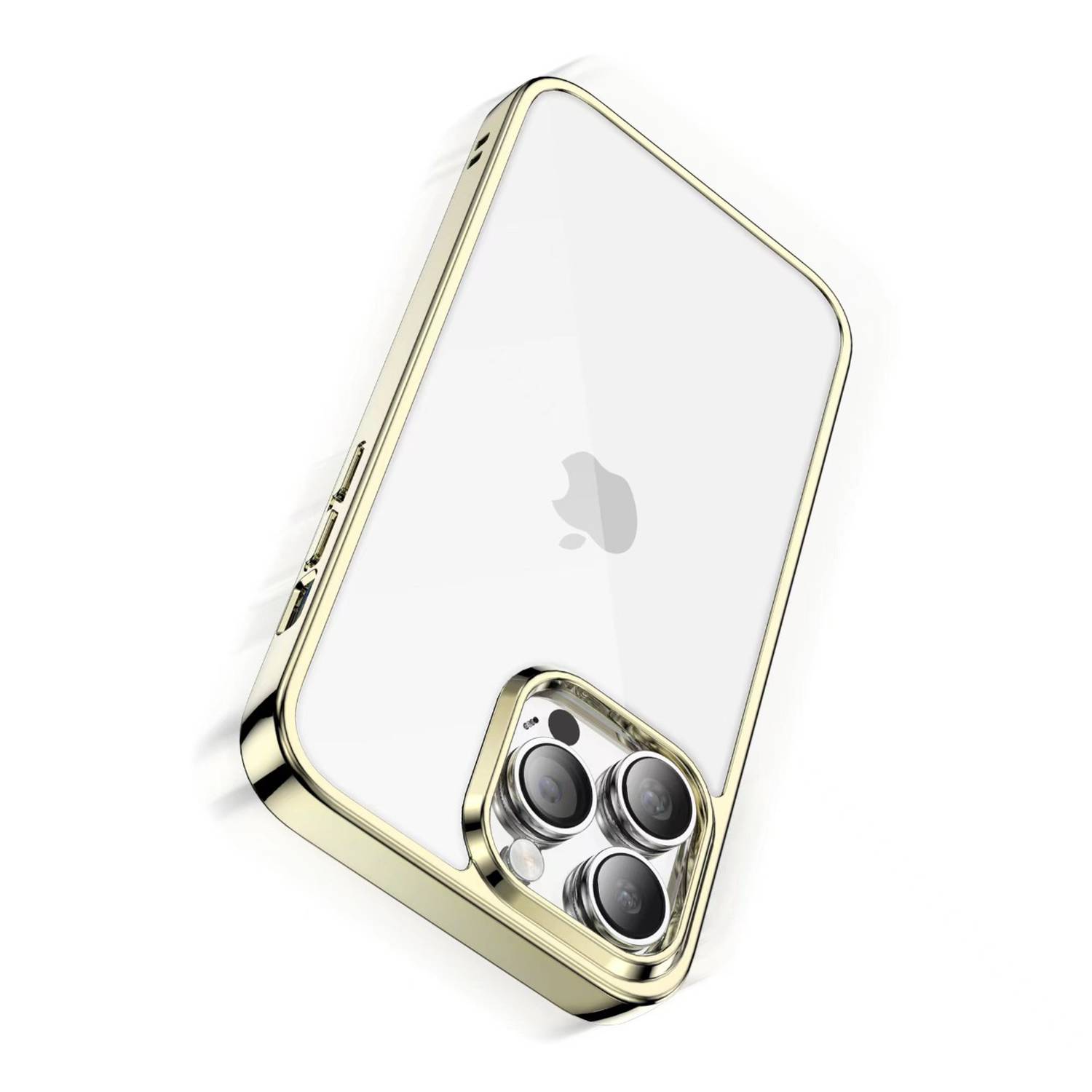 Green Lion Cambridge iPhone 14 Pro Max Gold Bumper Case