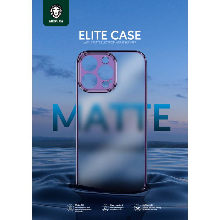 Green Lion Elite Case iPhone 14 Pro - Black