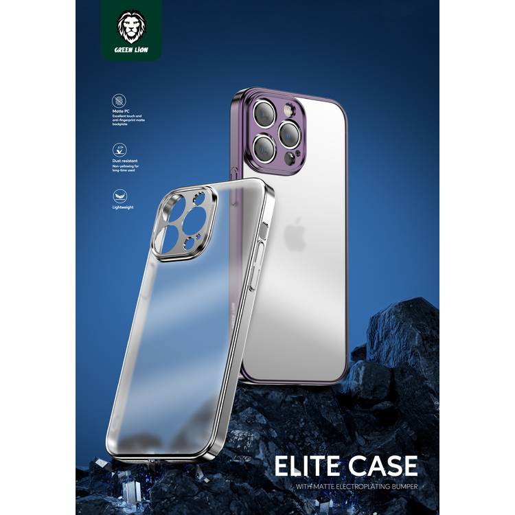 Green Lion Elite Case iPhone 14 Pro - Black