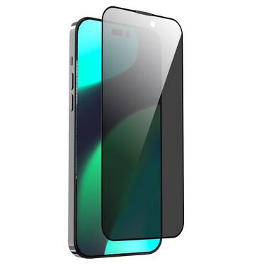 Devia van Series Full Screen Privacy Twice-Tempered Glass iPhone 14 Plus - Black