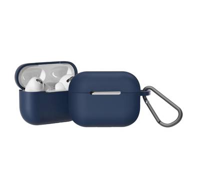 Green Lion Berlin Series Silicone Case for Airpods Pro 2 with Full Protection Design, Slim & Lightweight, Anti Fingerprints, Anti Scratch, Premium Quality, Unique Design - Blue