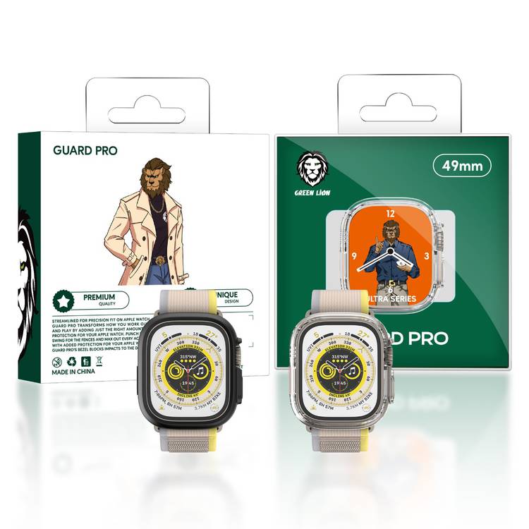 代引き人気 Series Ultra Lion Green Guard 49mm Watch Apple for Case Pro スマートフォン本体