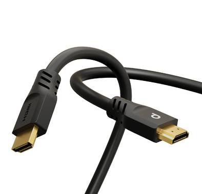 Porodo Blue 4K/60Hz HDMI Cable Ultra HD (2m/6.6ft) - Black