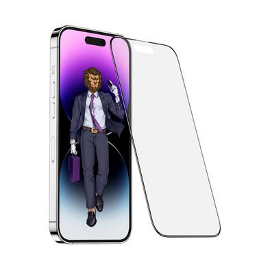 Green Lion 9H Steve Matte Strong Full Glass Protector - Clear
