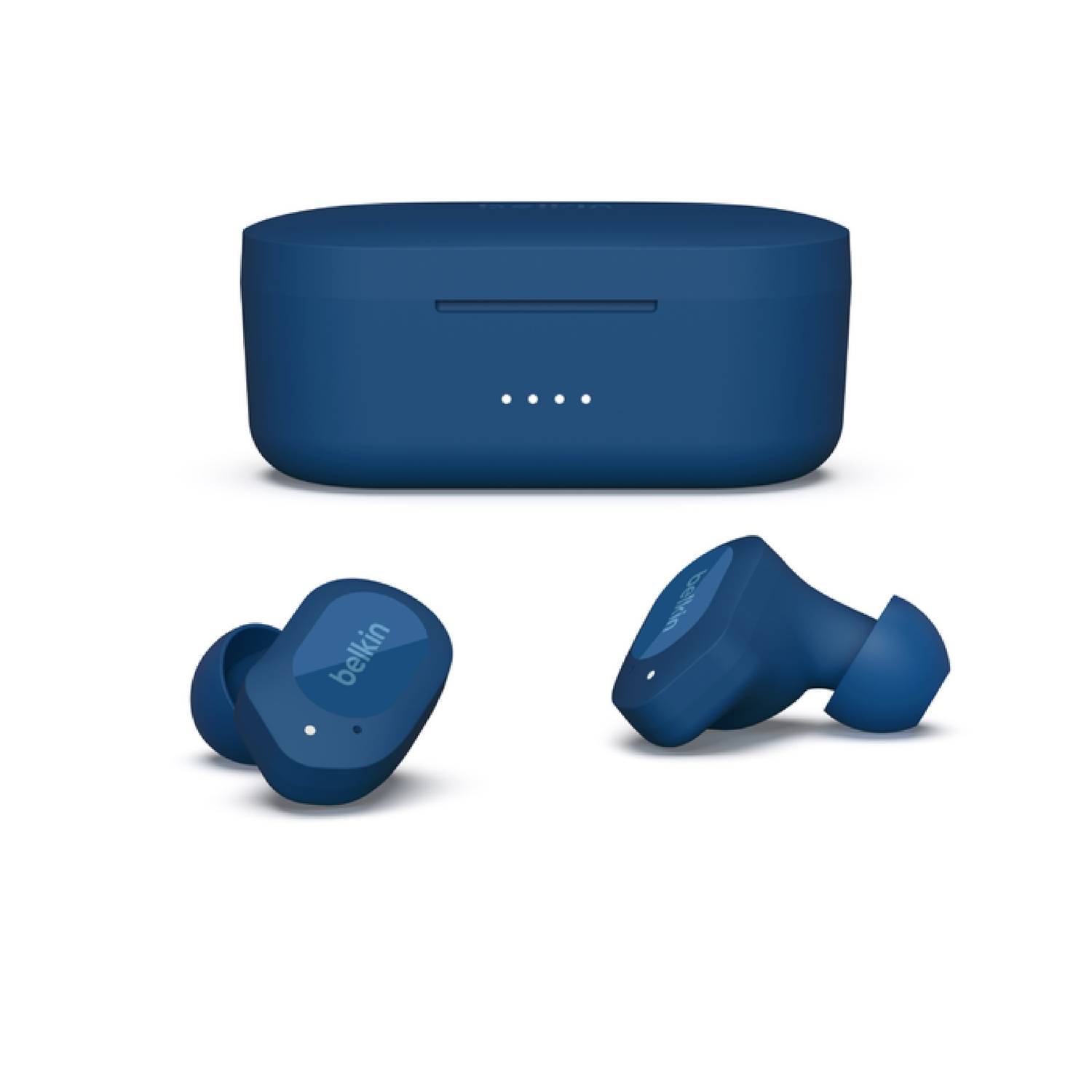 Navy blue store wireless earbuds