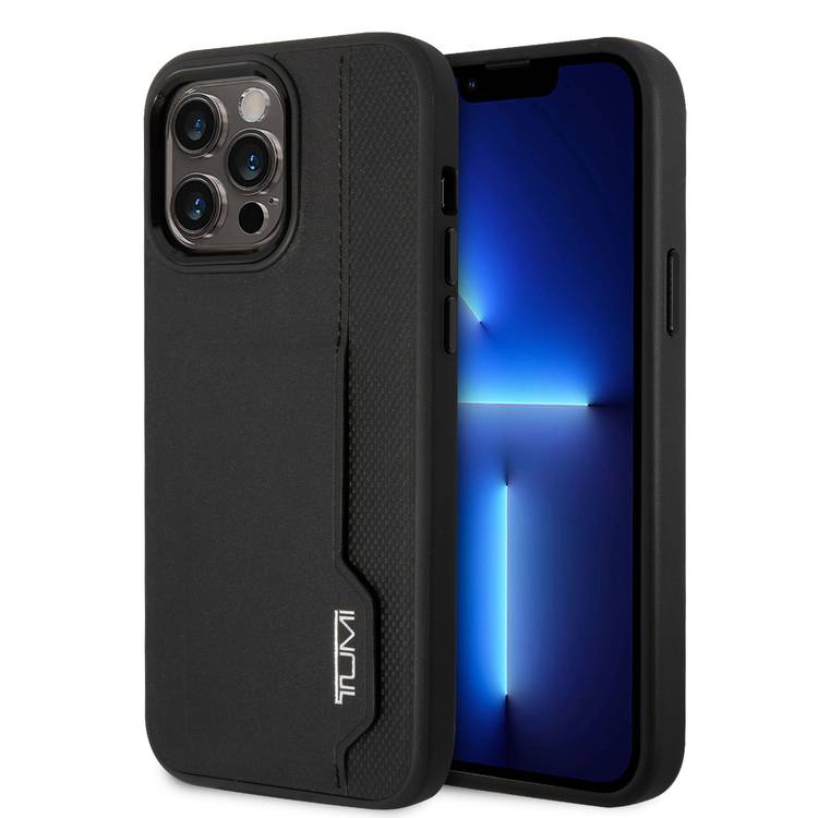 Premium Quality Tumi Leather iPhone 14 Pro Max Case Easy Snap On