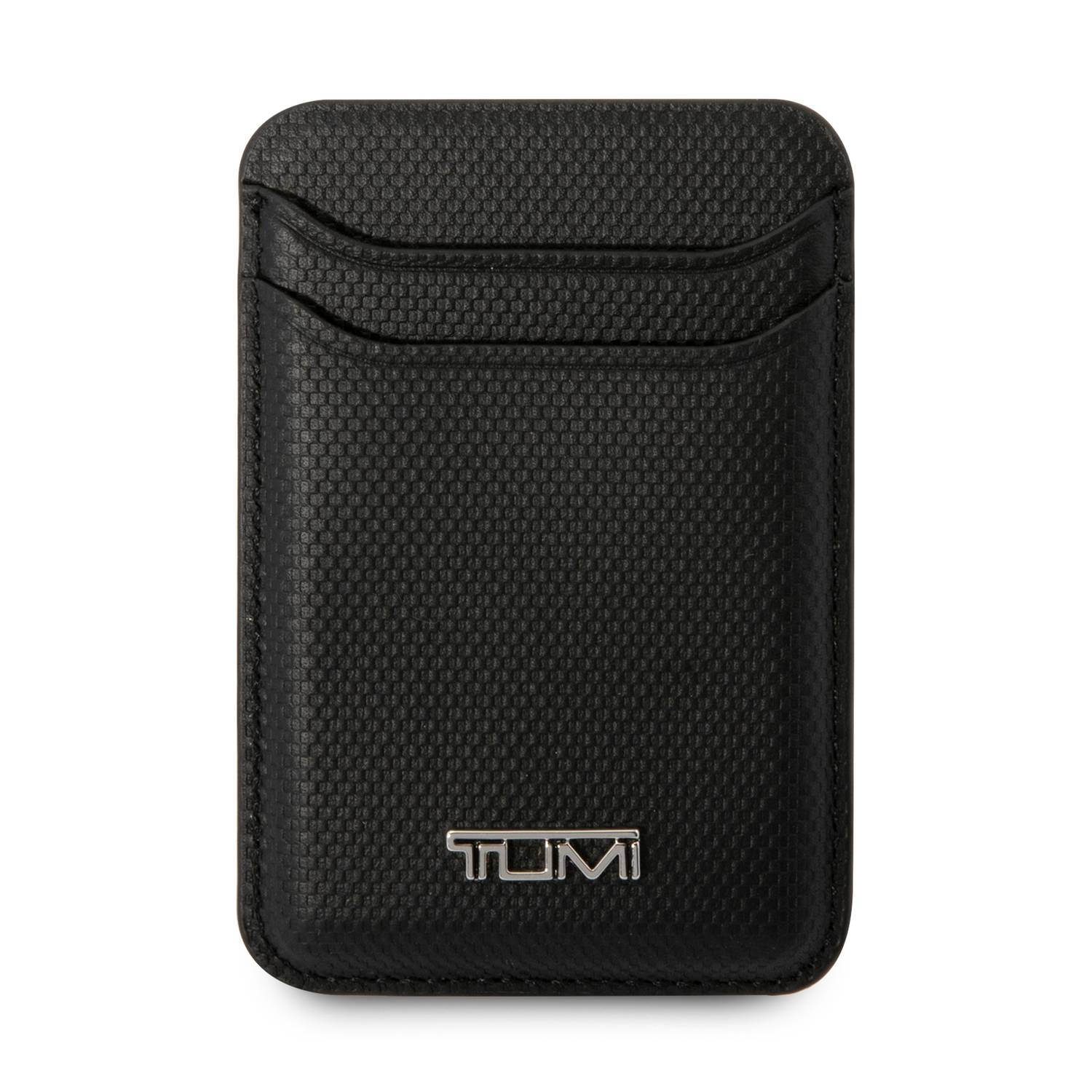 Tumi MagSafe iPhone Wallet with Embossed Blastic Pattern