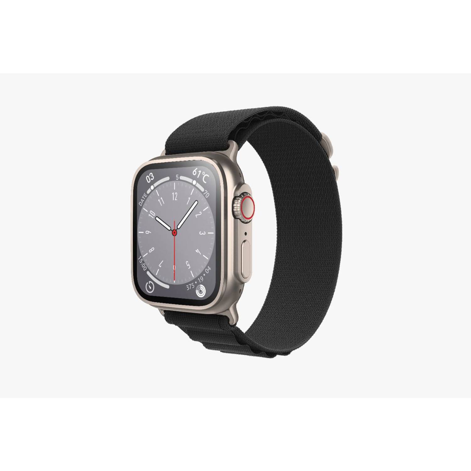 Ultra Smart Watch with 10 Days Standby Wireless Charger Green Lion GNULSW49GDBK