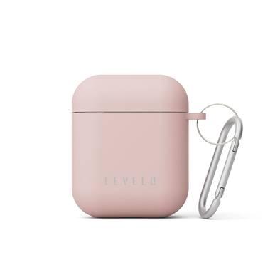 Levelo Gorra Hybrid Silicone AirPods 1/2 Case - Pink