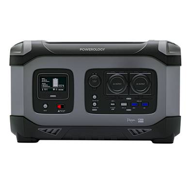 Powerology Portable Power Generator 392000mAh 1300W, PD 6...