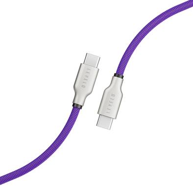 Levelo USB-C To USB-C 1.1m Cable - Purple