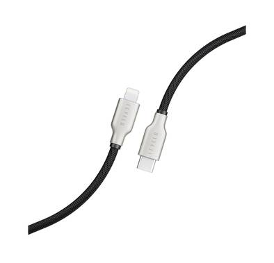 Levelo USB-C To Lightning MFi 1.1M Cable - Black