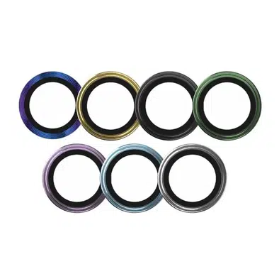 Devia Peak Series Camera Lens Protector (3pcs) for iPhone 14 Pro / 14 Pro Max - Green