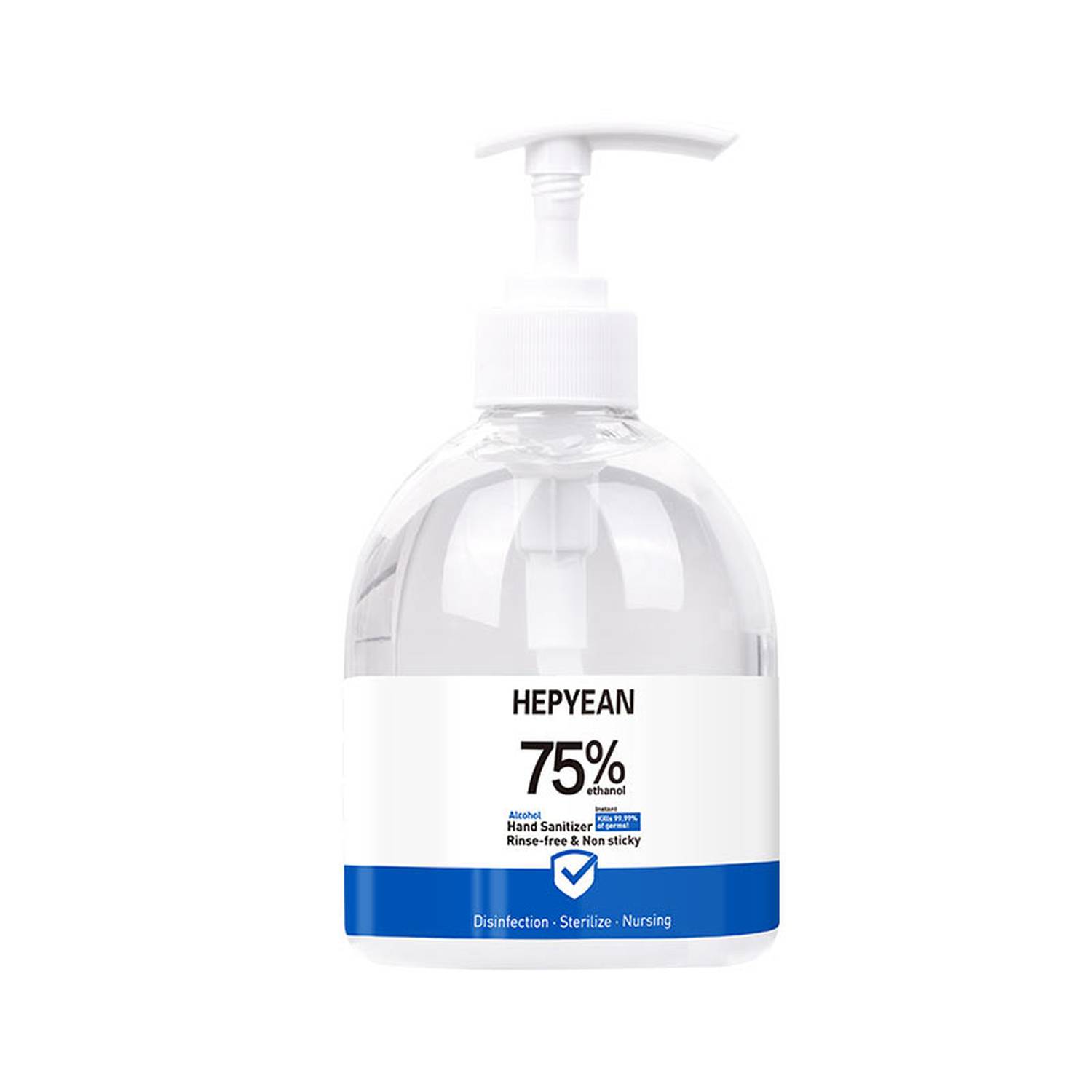 Hoco Hand Sanitizer Ethanol Disinfection Gel 75 480mL White