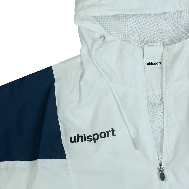 uhlsport Rain Jacket for Men White Blue L
