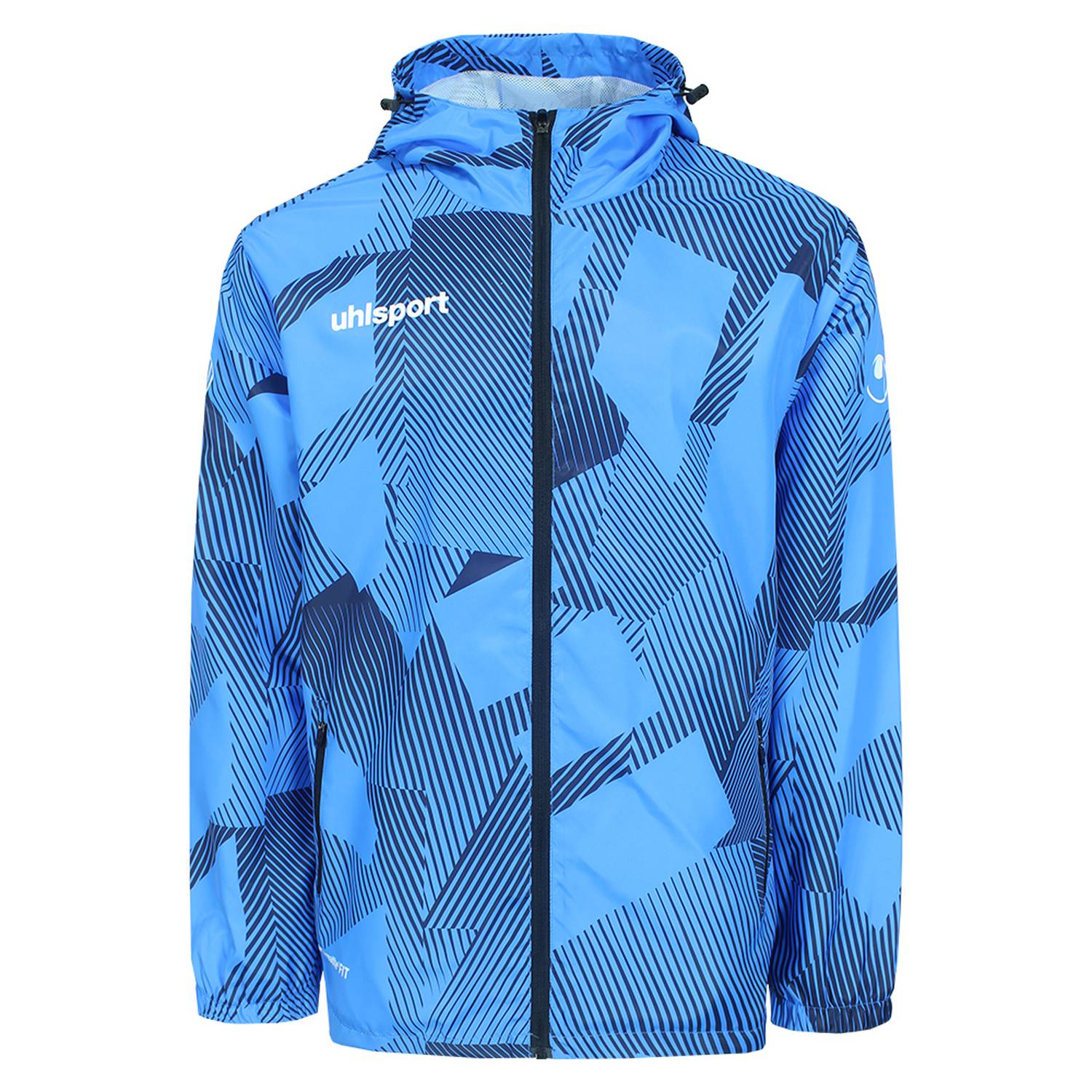 uhlsport Printed Rain Jacket Smart breathe FIT Royal L