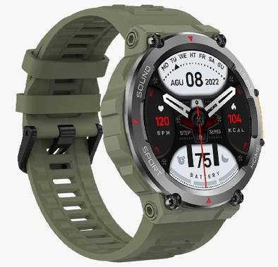 Smart watch green best sale