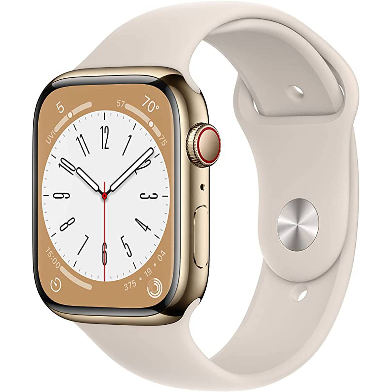 Apple gold best sale stainless steel watch