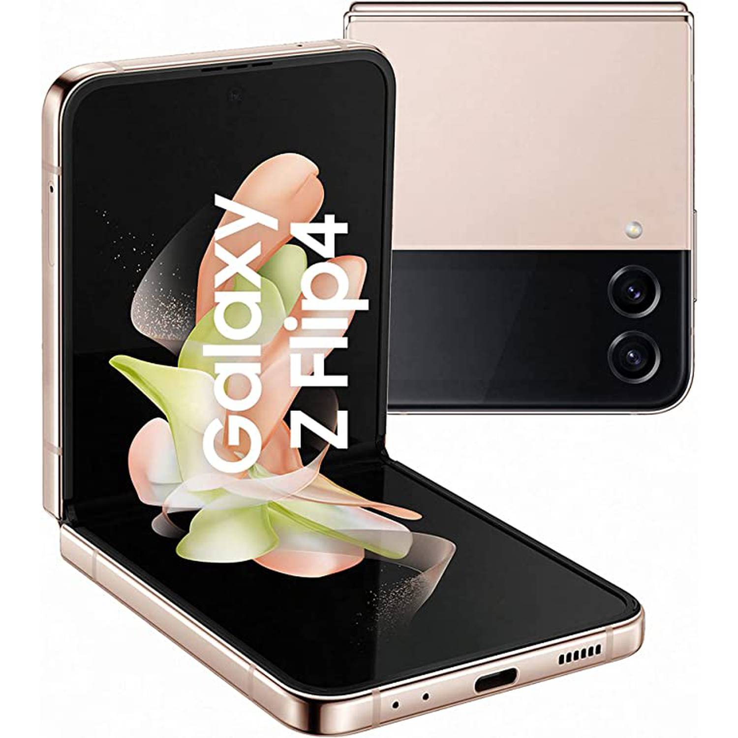 SAMSUNG Galaxy Z Flip 4 (UAE VERSION) - Pink Gold - 128GB (SMZ4FI 