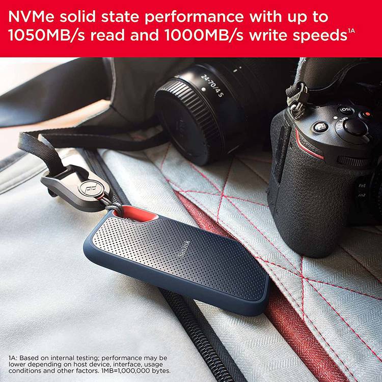 SanDisk E81 2TB Extreme Pro Portable SSD SDSSDE81-2T00-G25